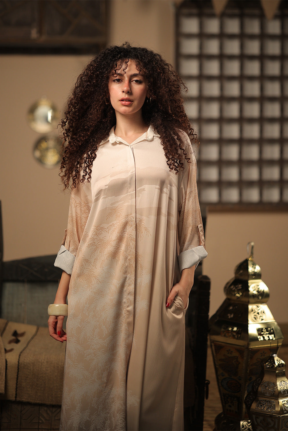 Soft Desert Shirt Dress