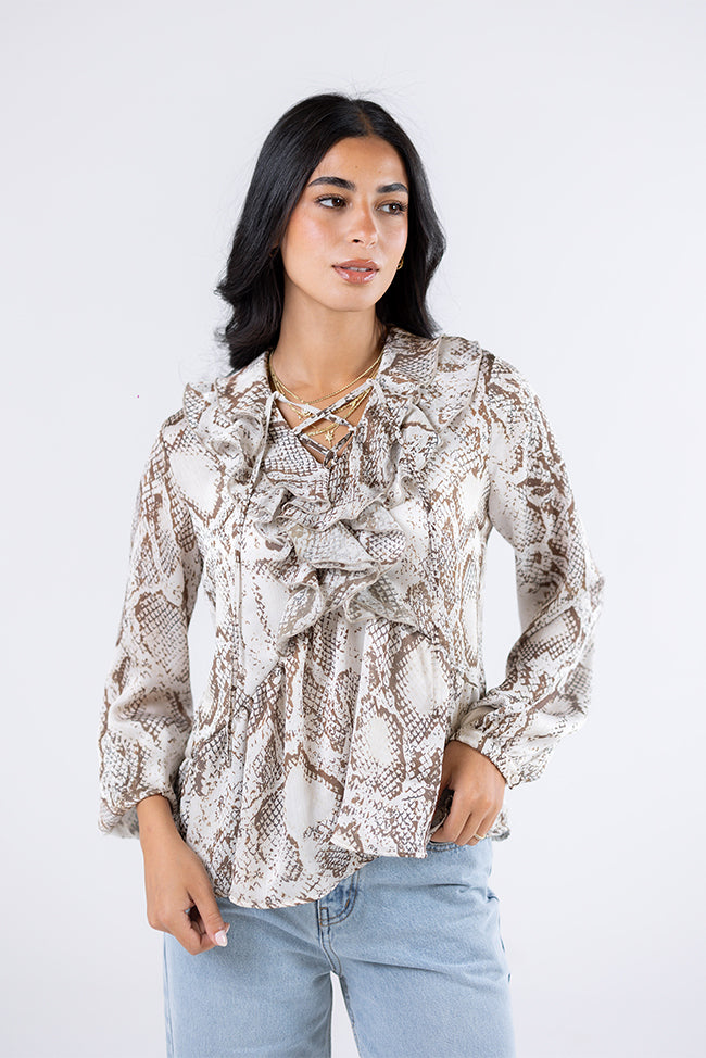 Wild Elegance Blouse