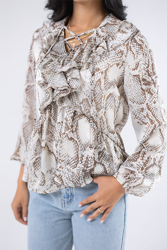 Wild Elegance Blouse
