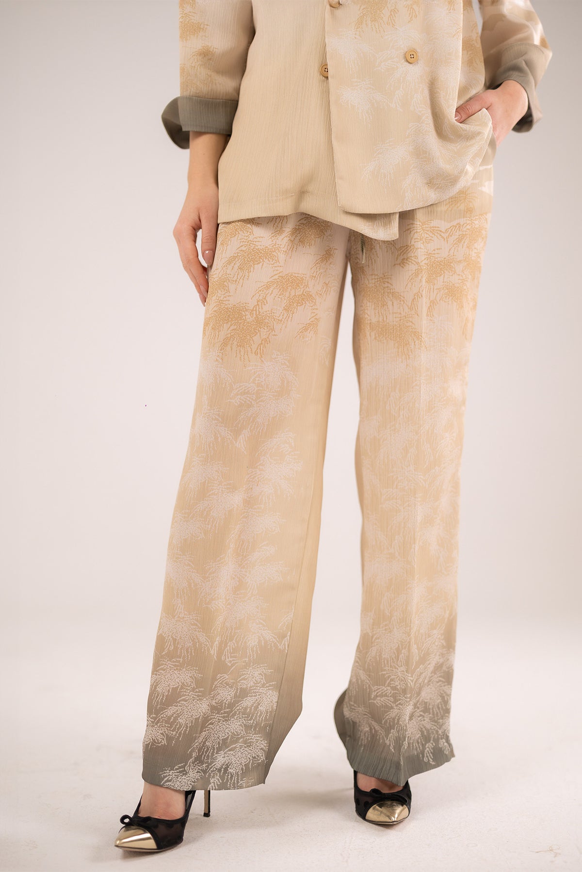 Wide-Leg Trousers