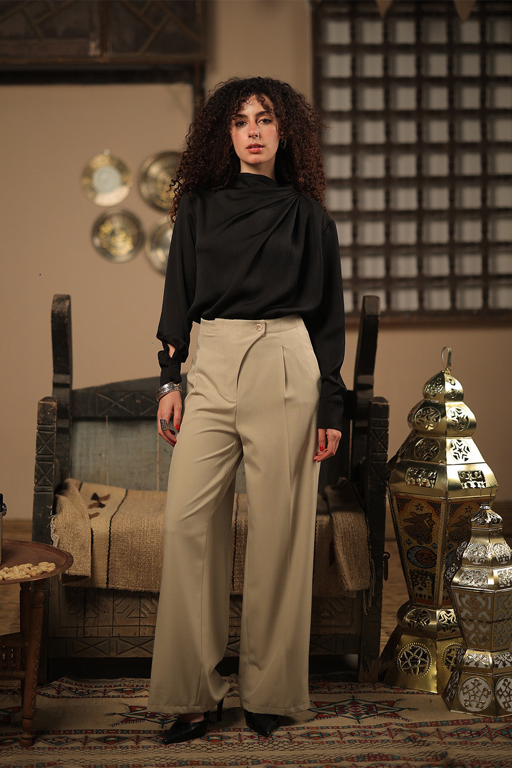 Soft Pleat  Blouse