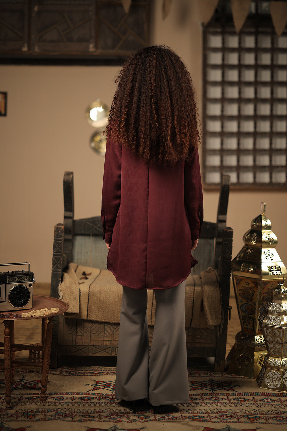 Soft Pleat  Blouse