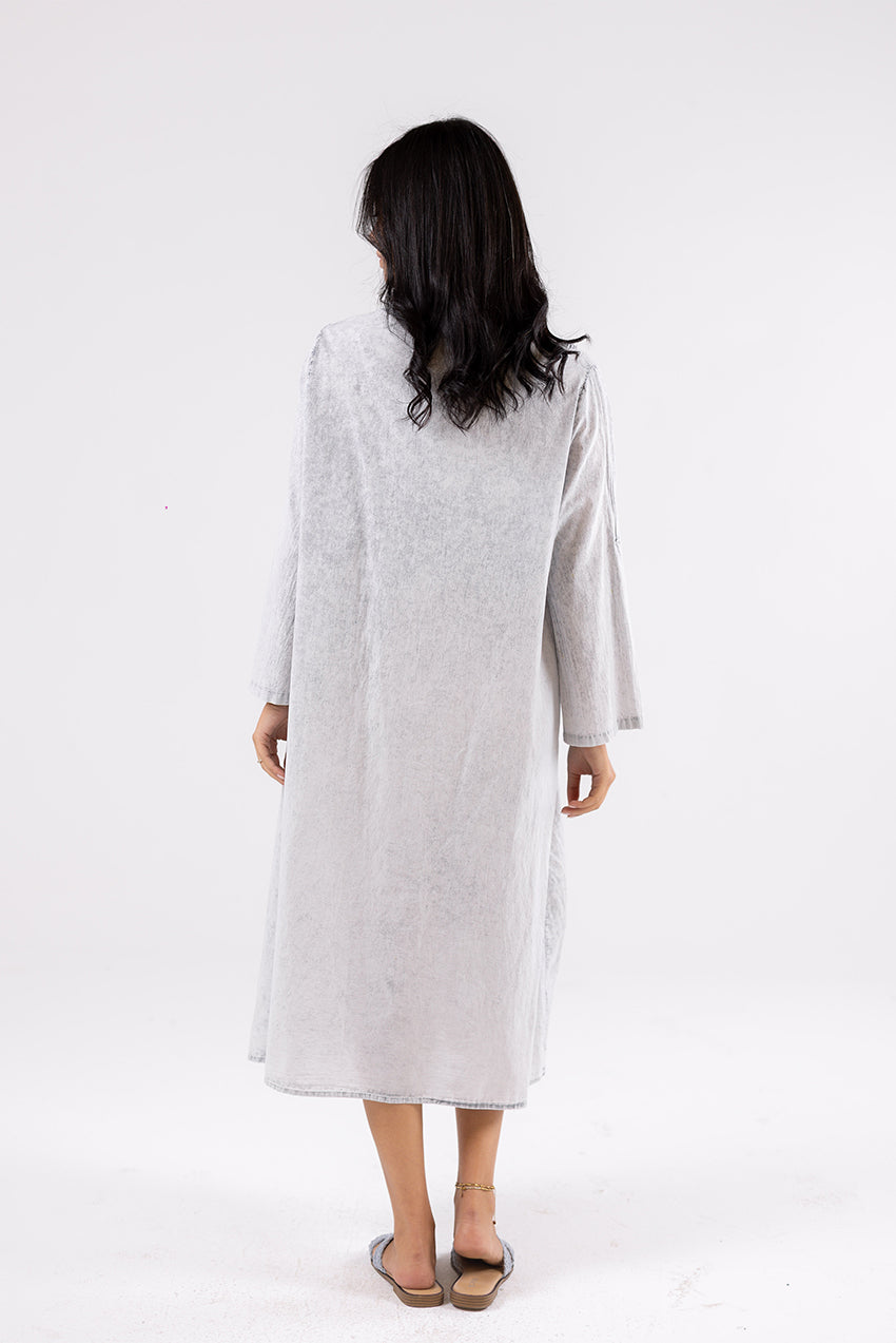 Printed Shirt Dress