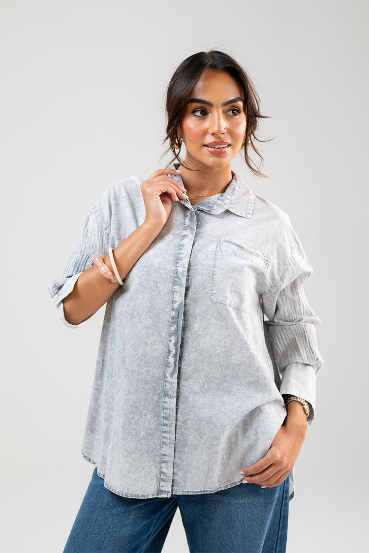 Relaxed Washed Shirt