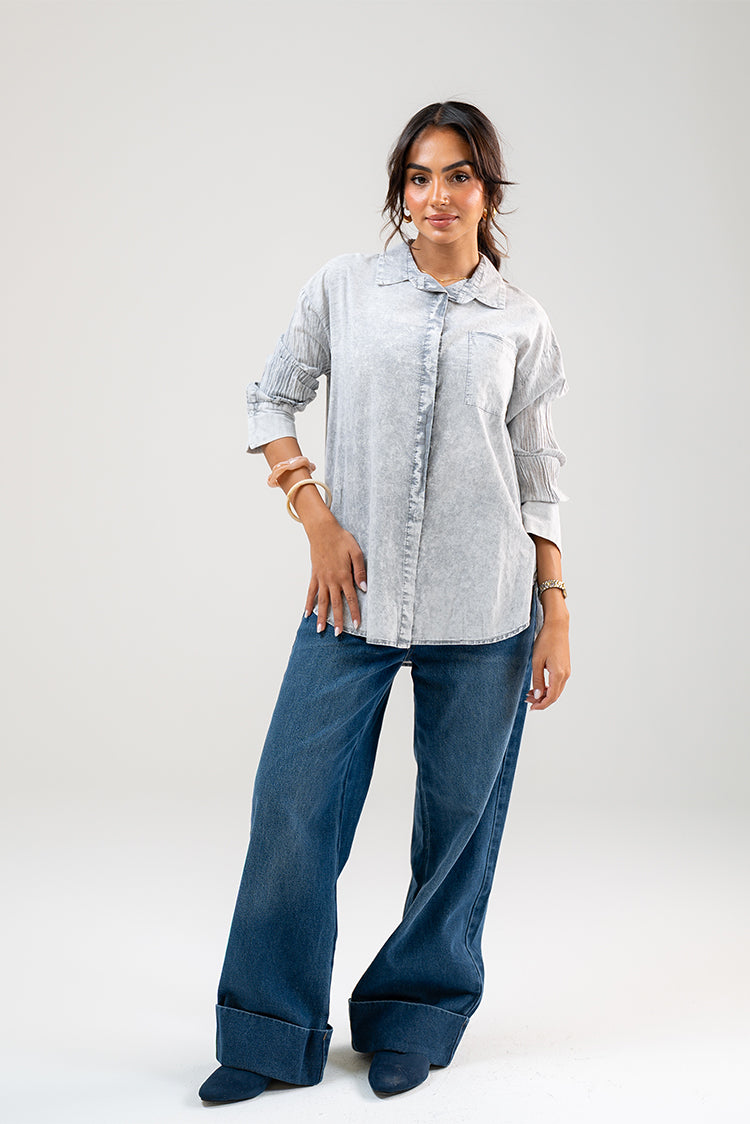 Relaxed Washed Shirt