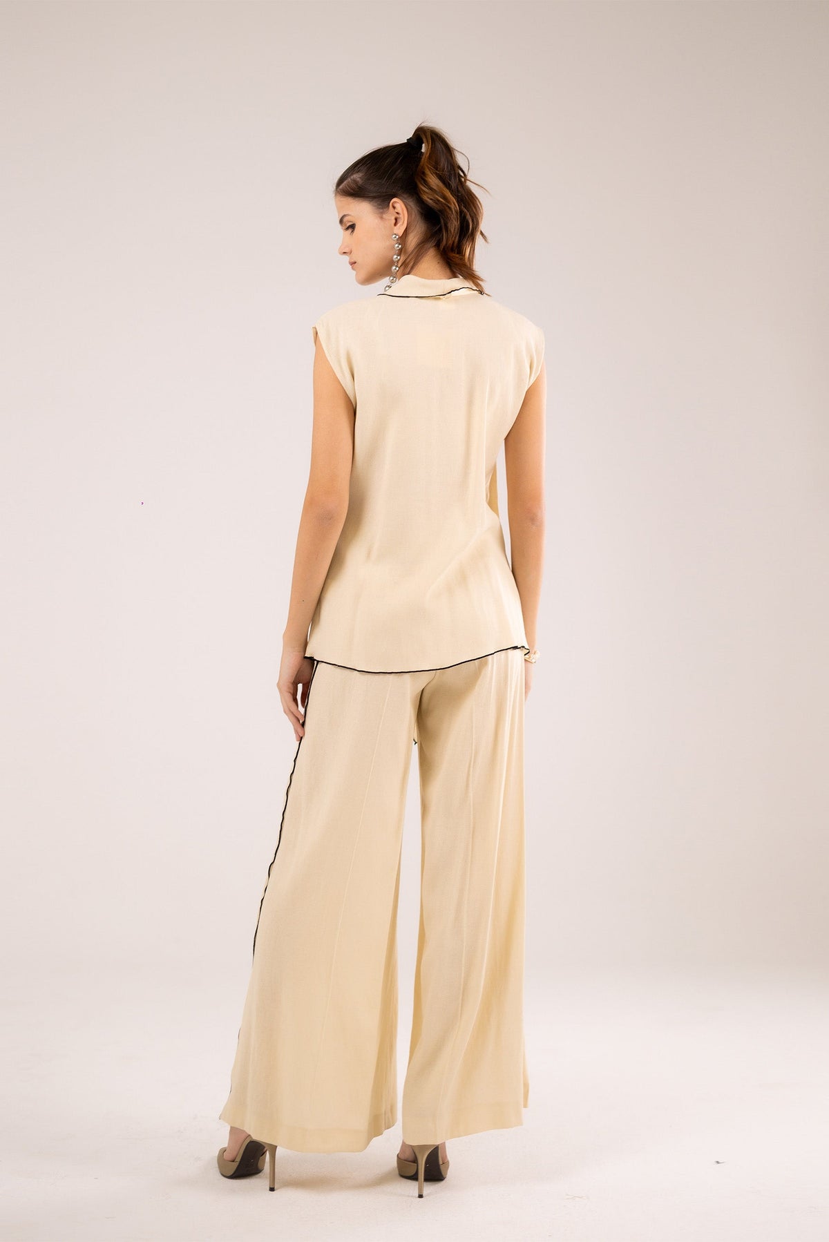 Asymmetric Wrap Top