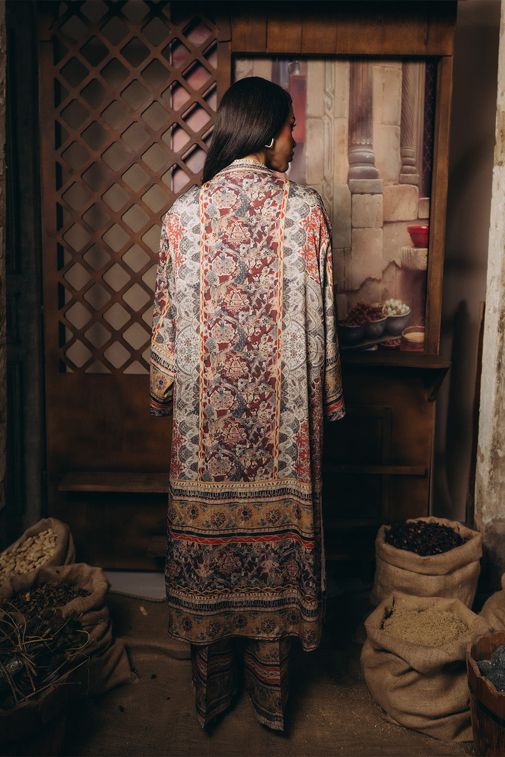 Flow Velvety Kimono