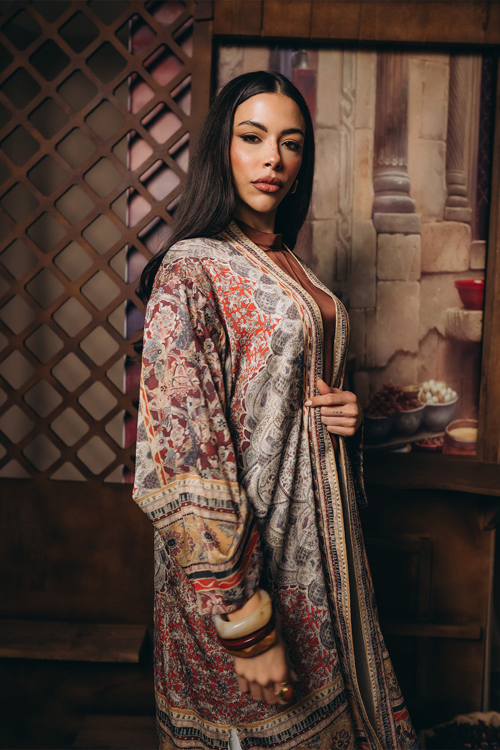 Flow Velvety Kimono