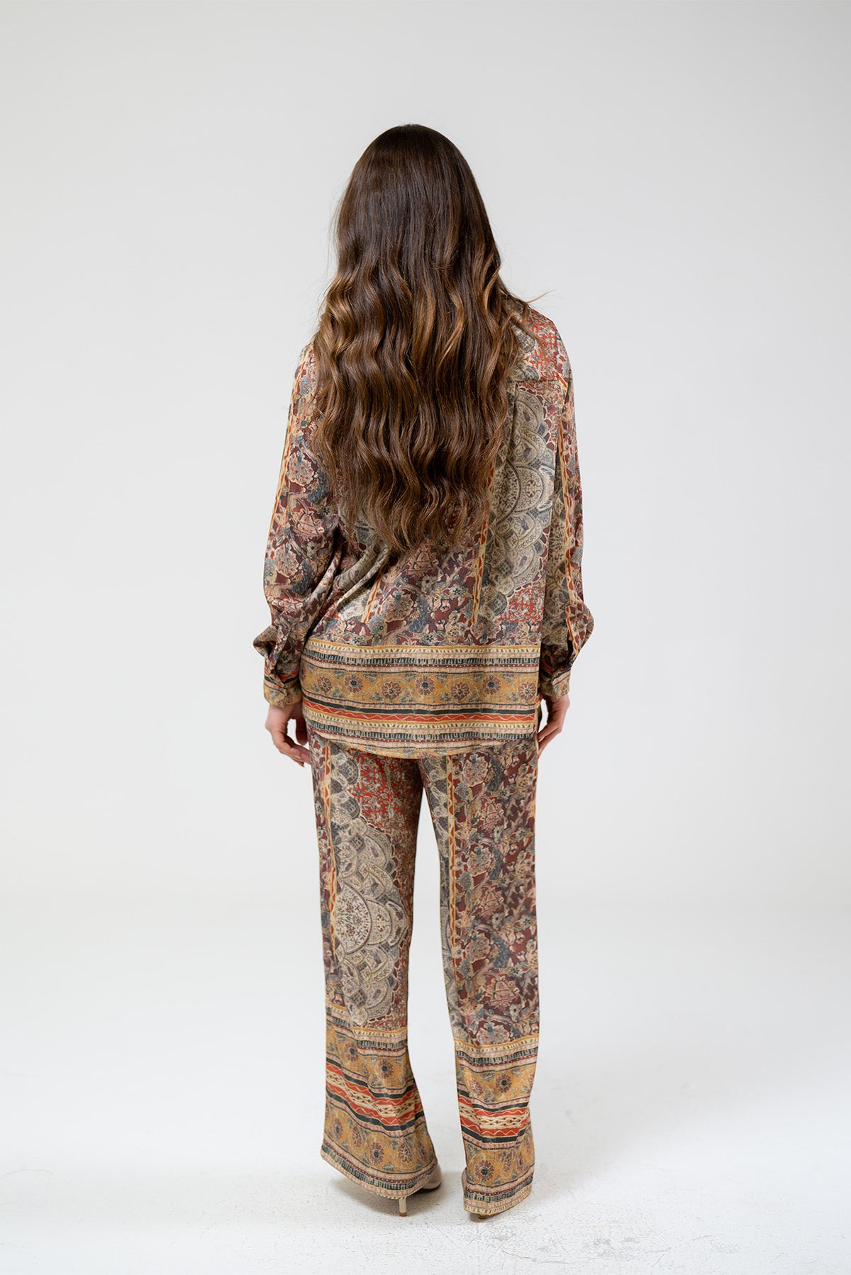 Earthy printed Blouse