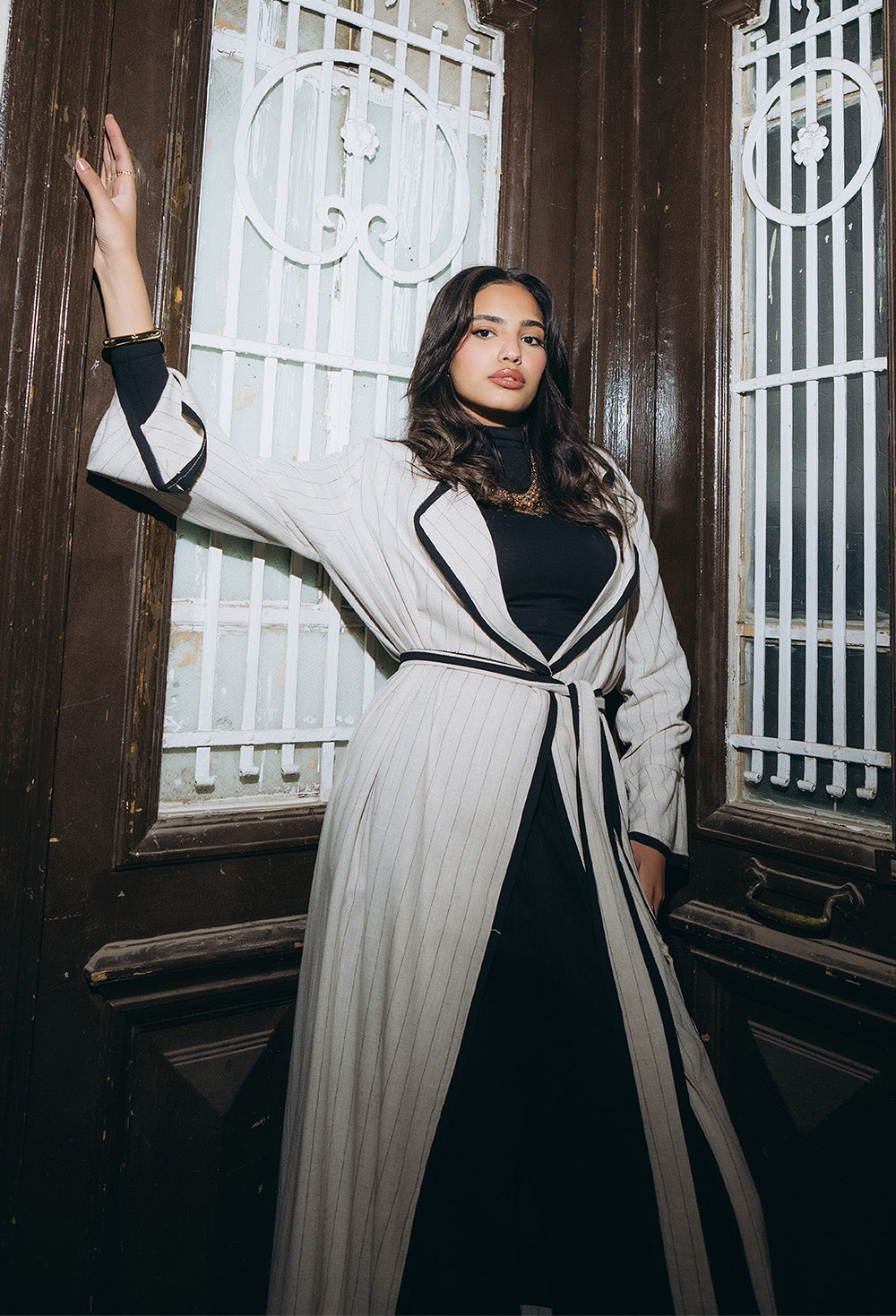 Tailored Open Coat
