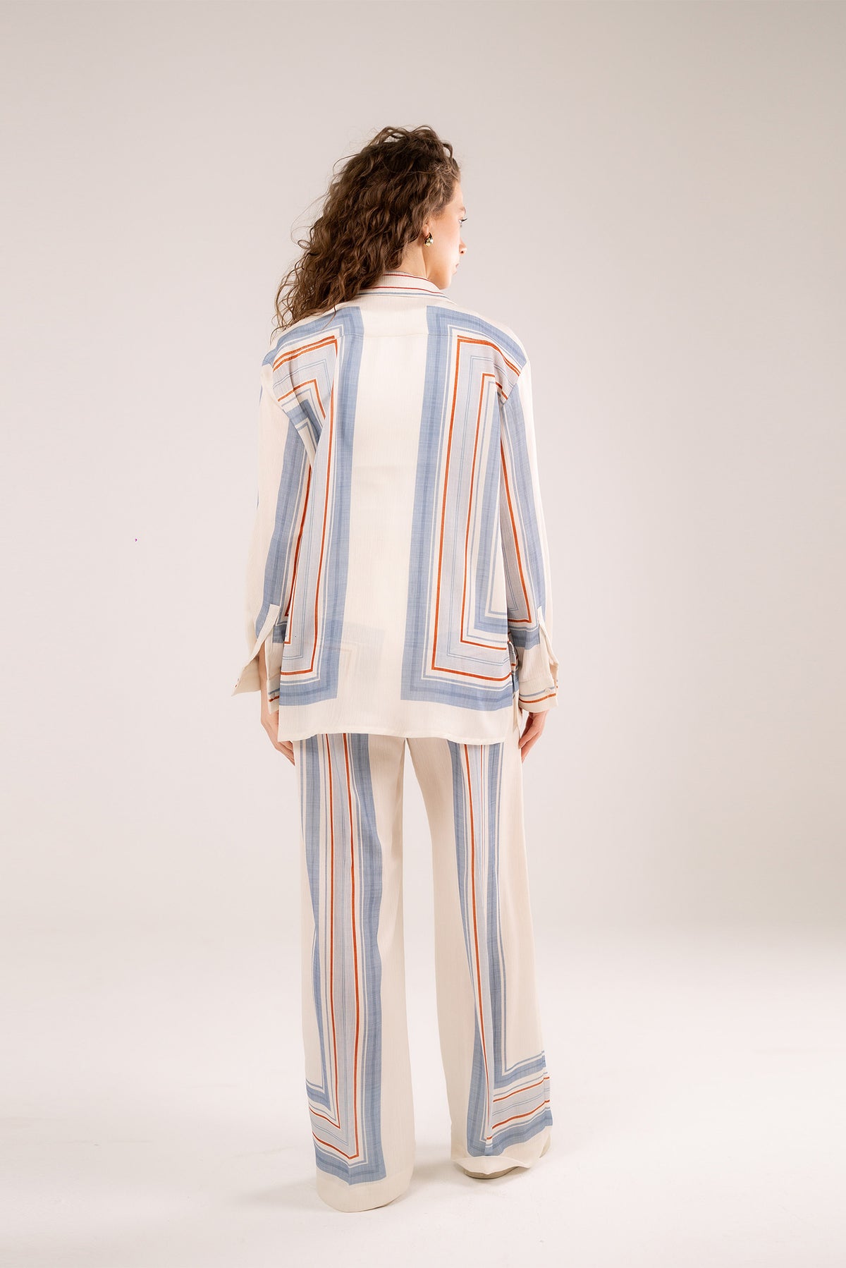 Pinstripe Long Shirt