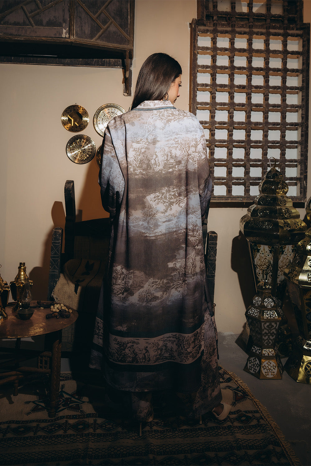 Printed Kimono