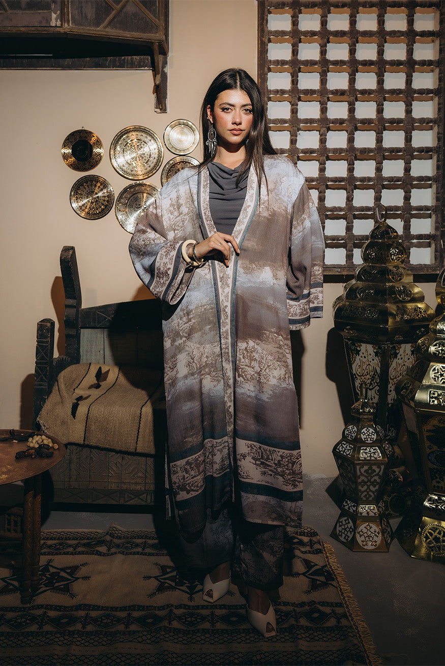 Printed Kimono