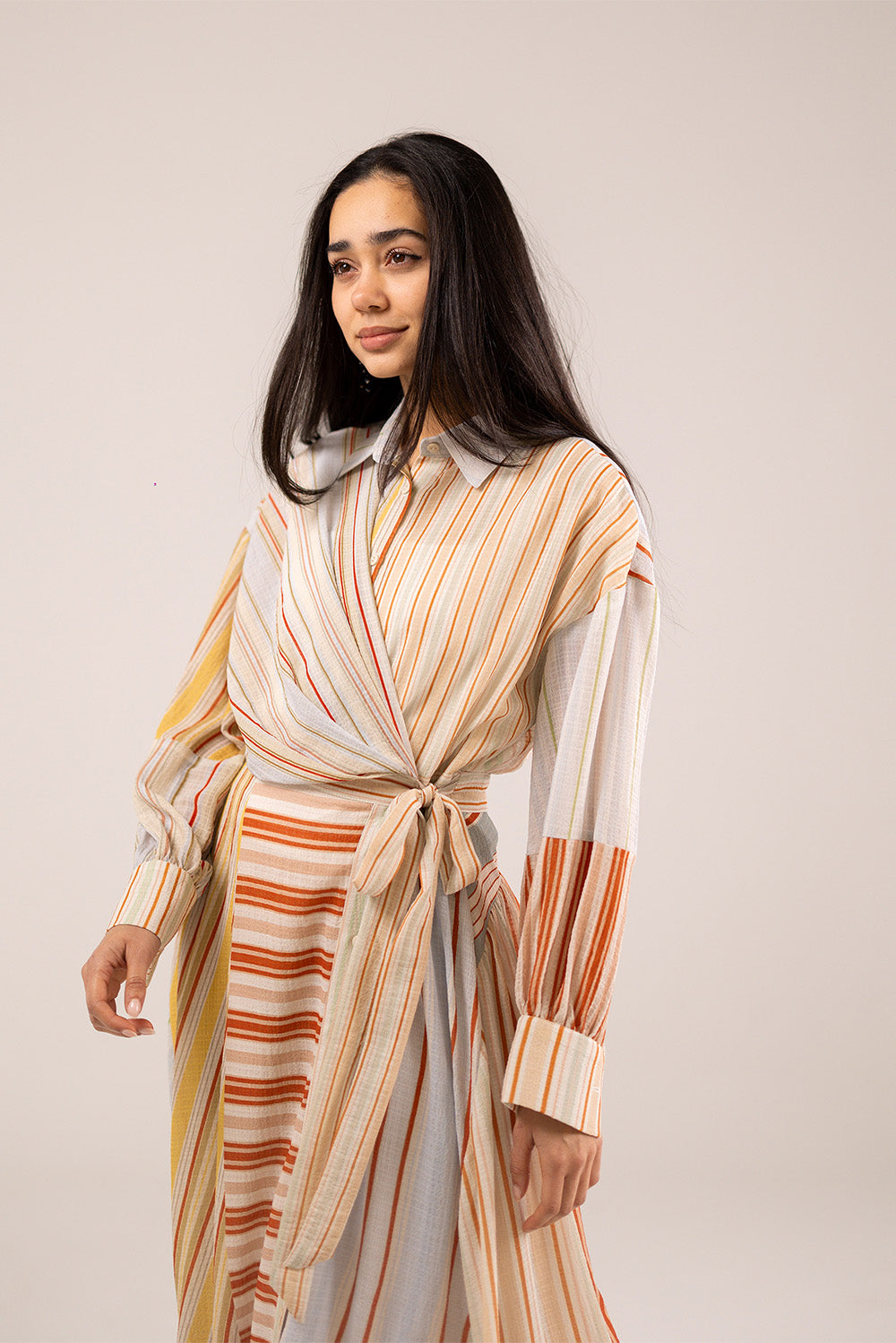 Colorful Stripped Dress