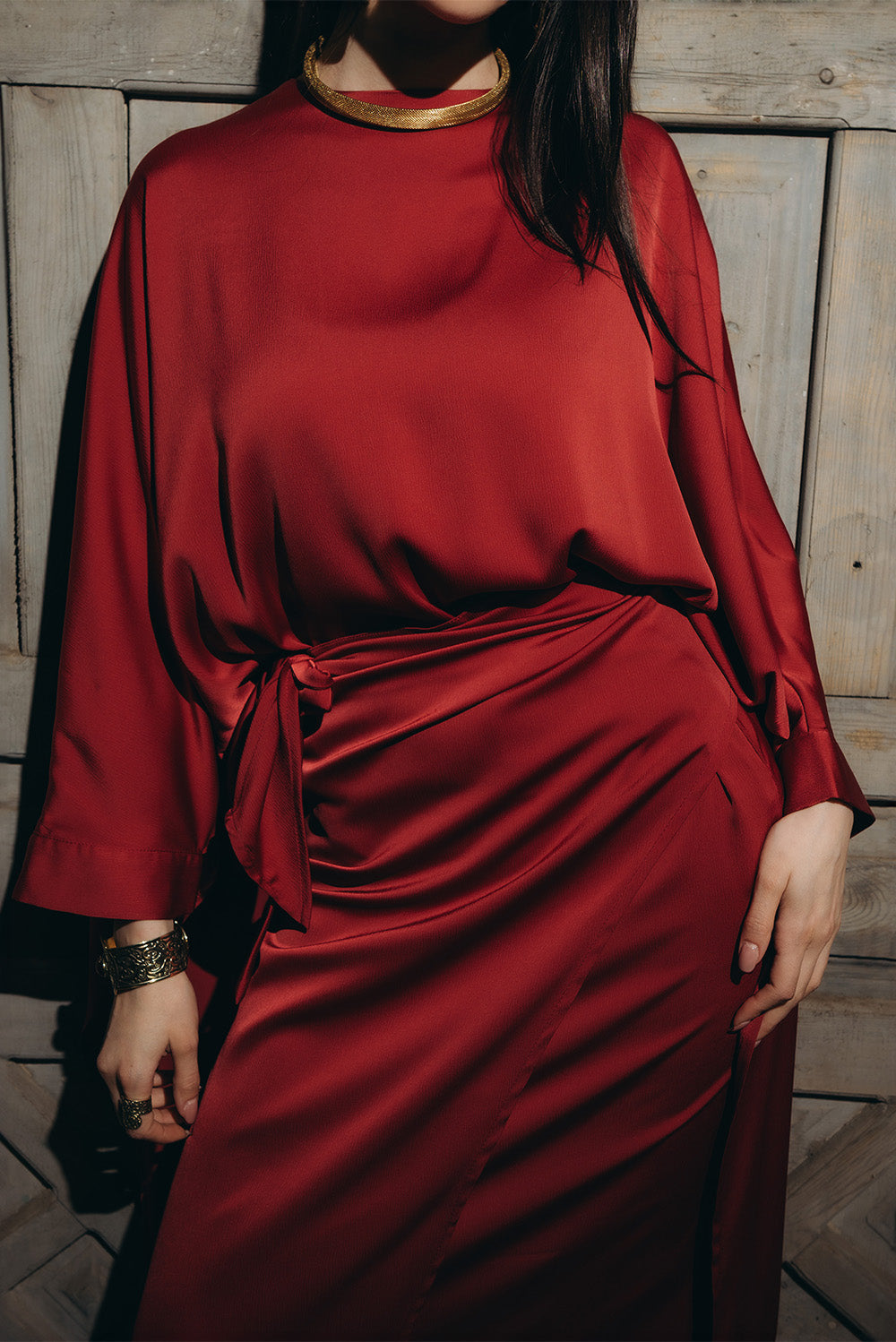 Satin Skirt