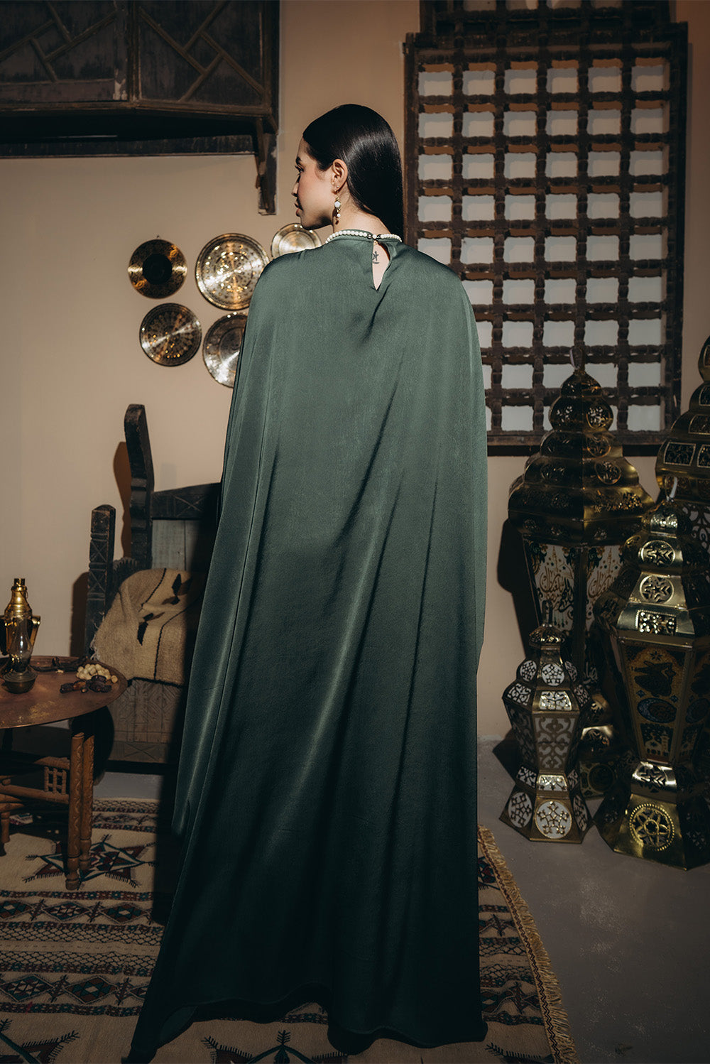 Flowing Kaftan Dress