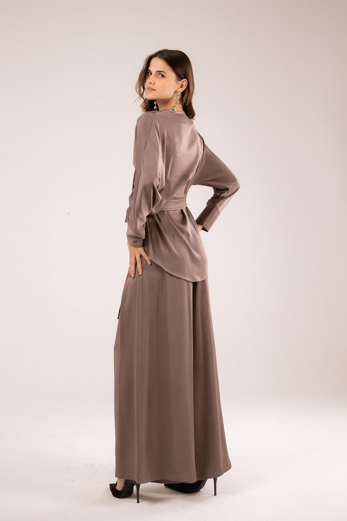 Loose Wrapped Blouse