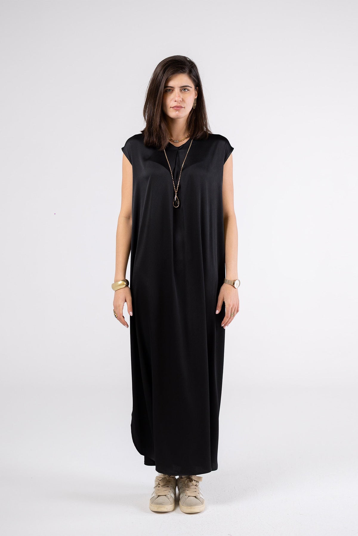 Basic Satin Dress