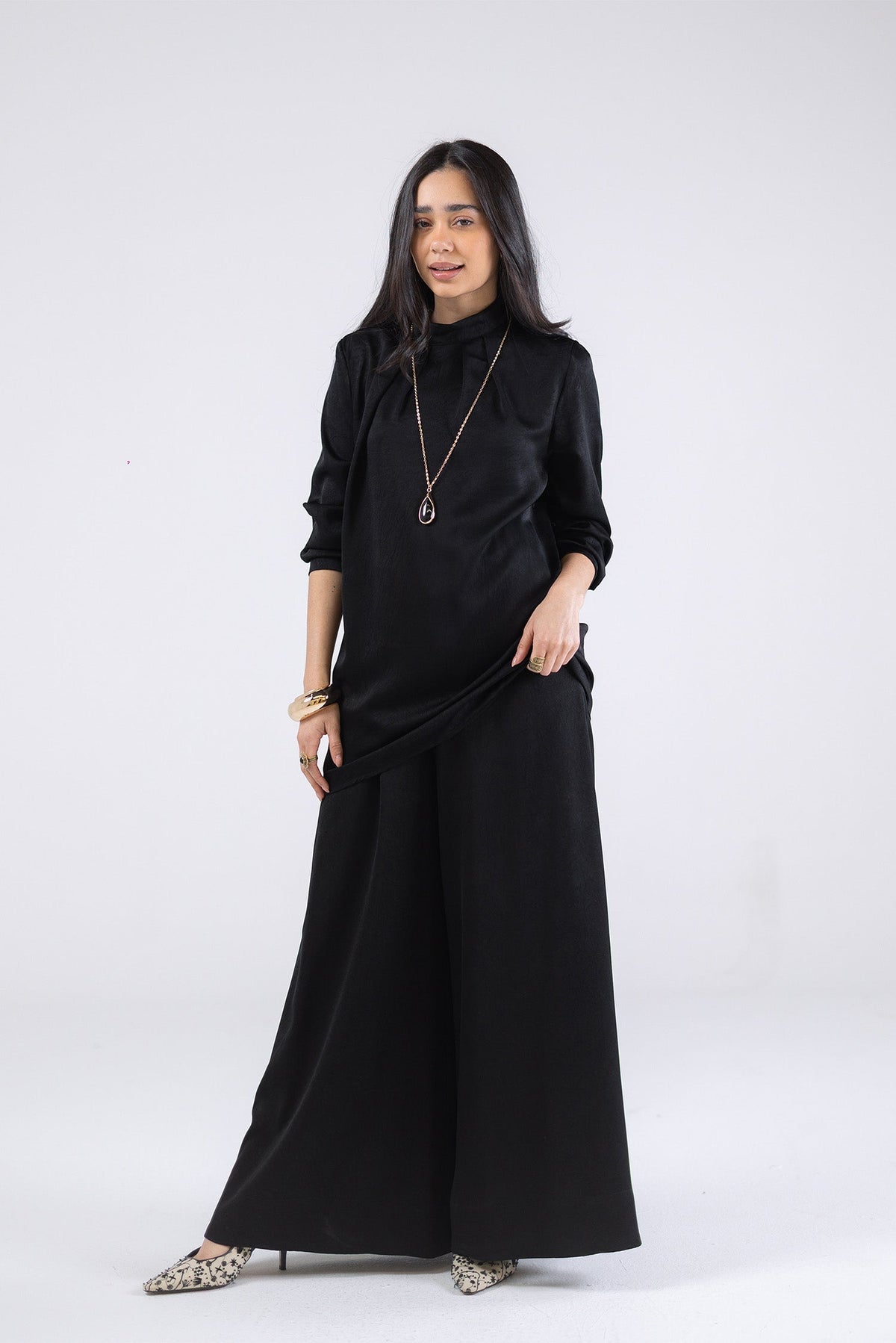 Satin Pants