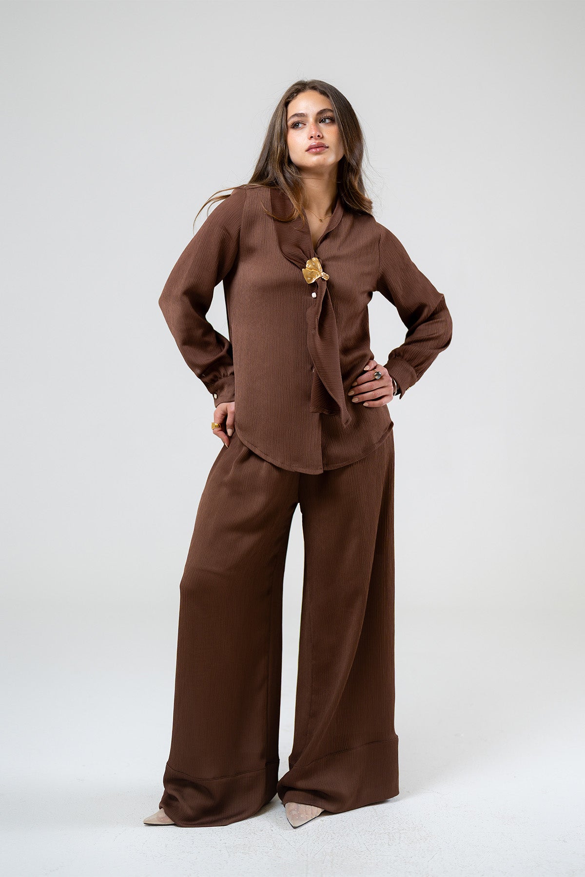 Soft Satin Shirt