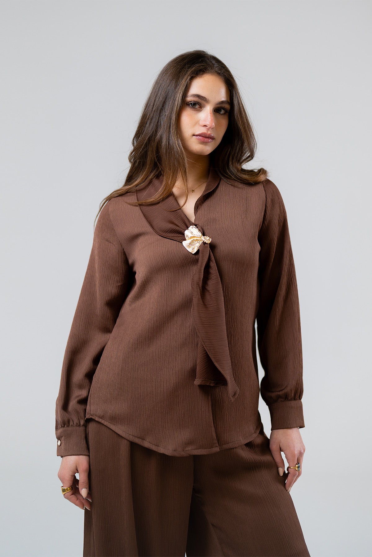 Soft Satin Shirt