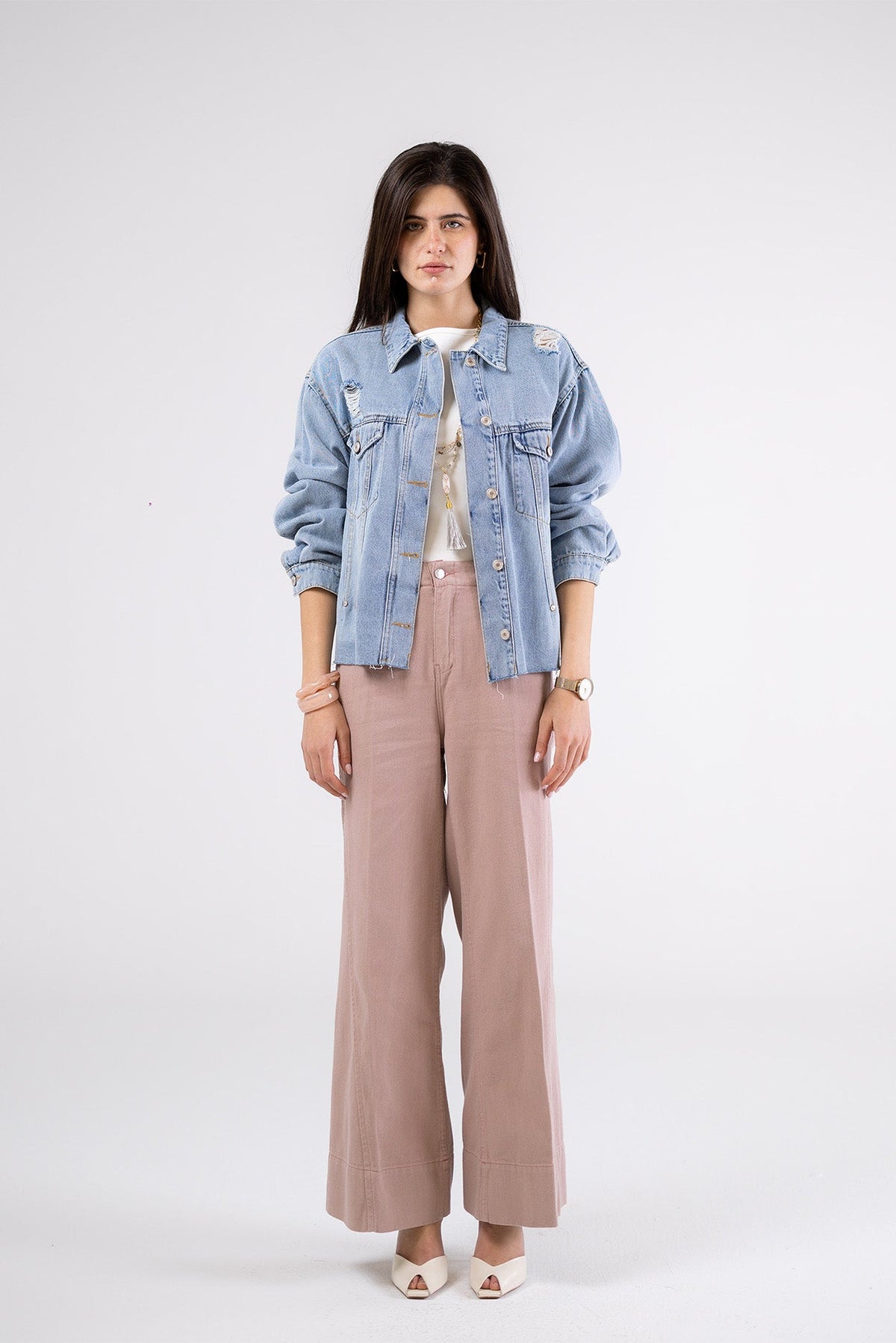 Wide-Leg Jeans