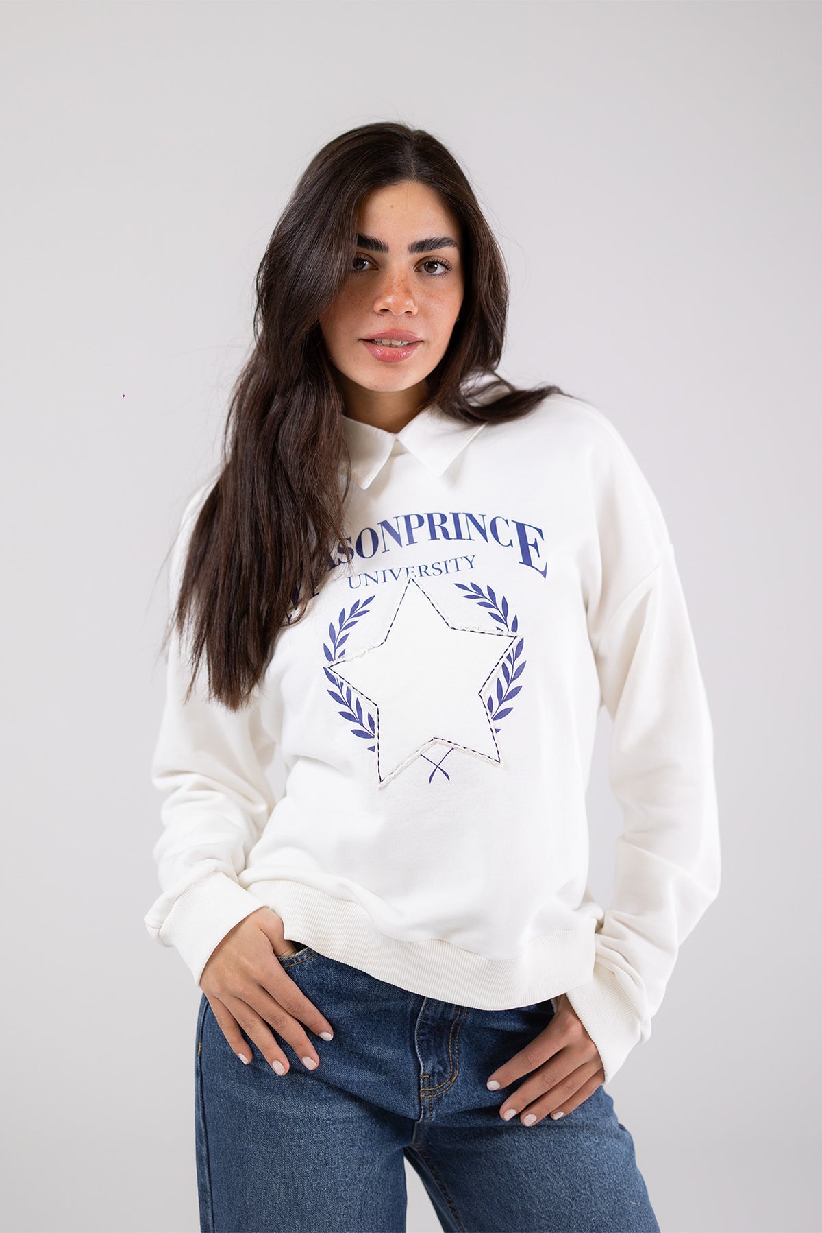 Stitched Sweater