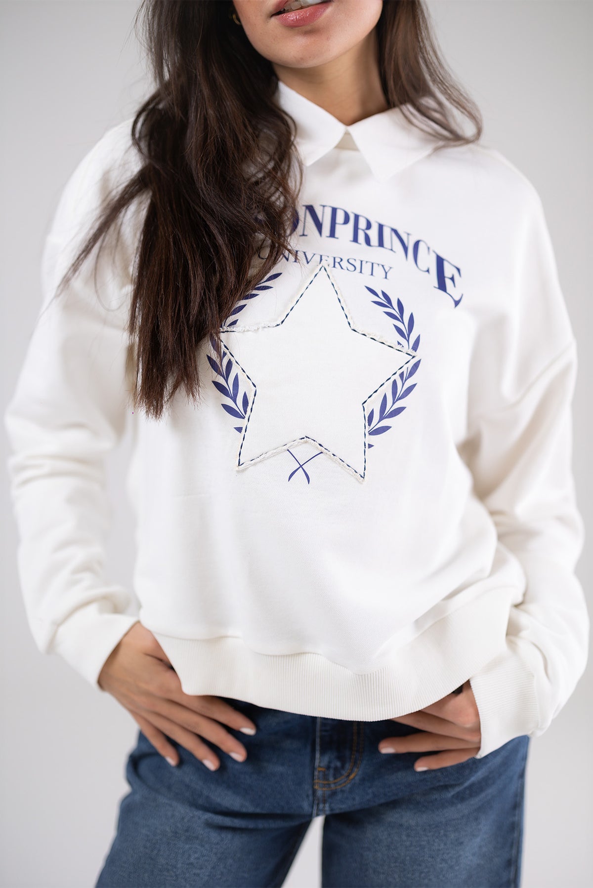 Stitched Sweater