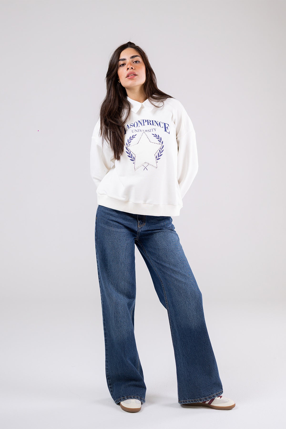 Stitched Sweater