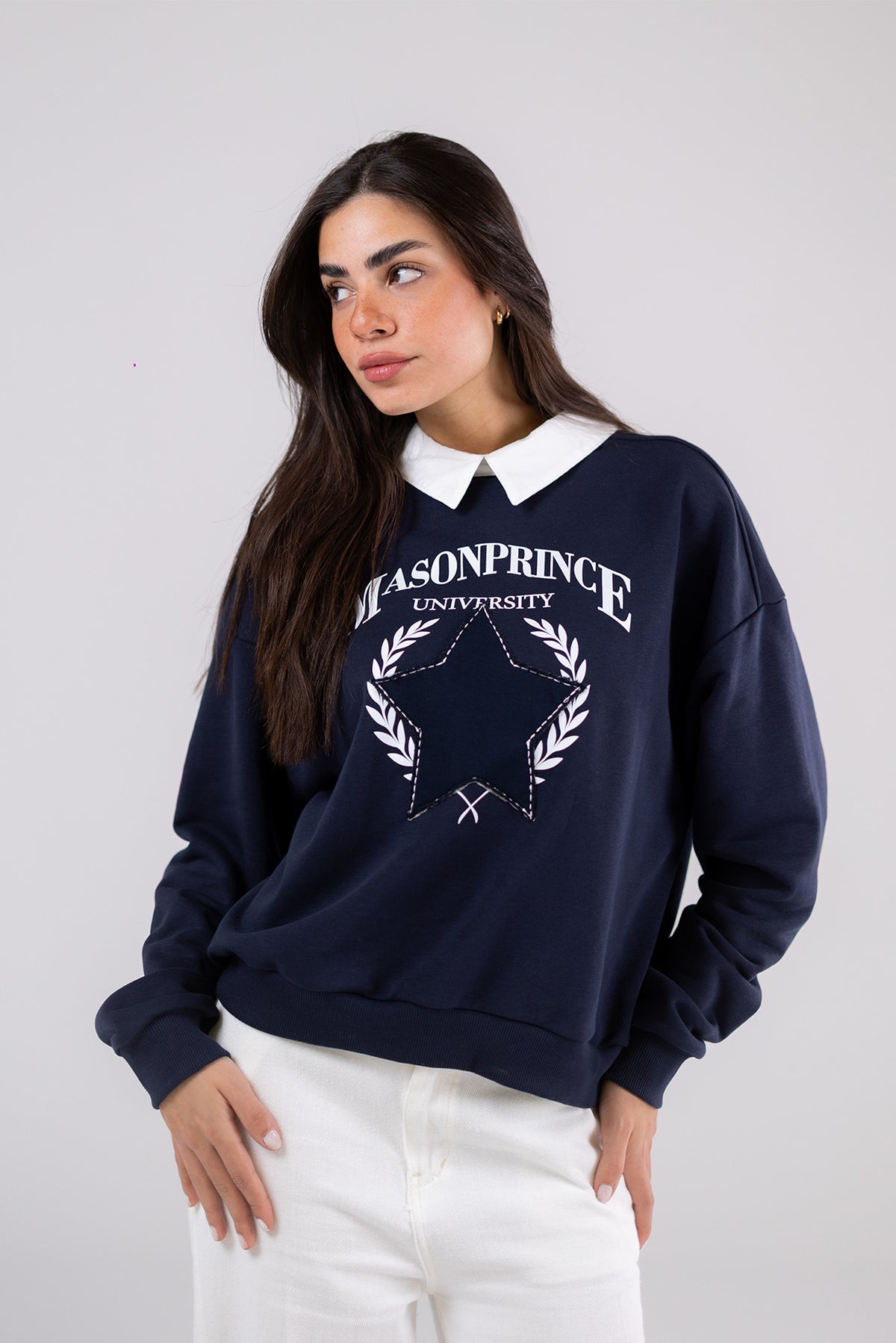 Stitched Sweater