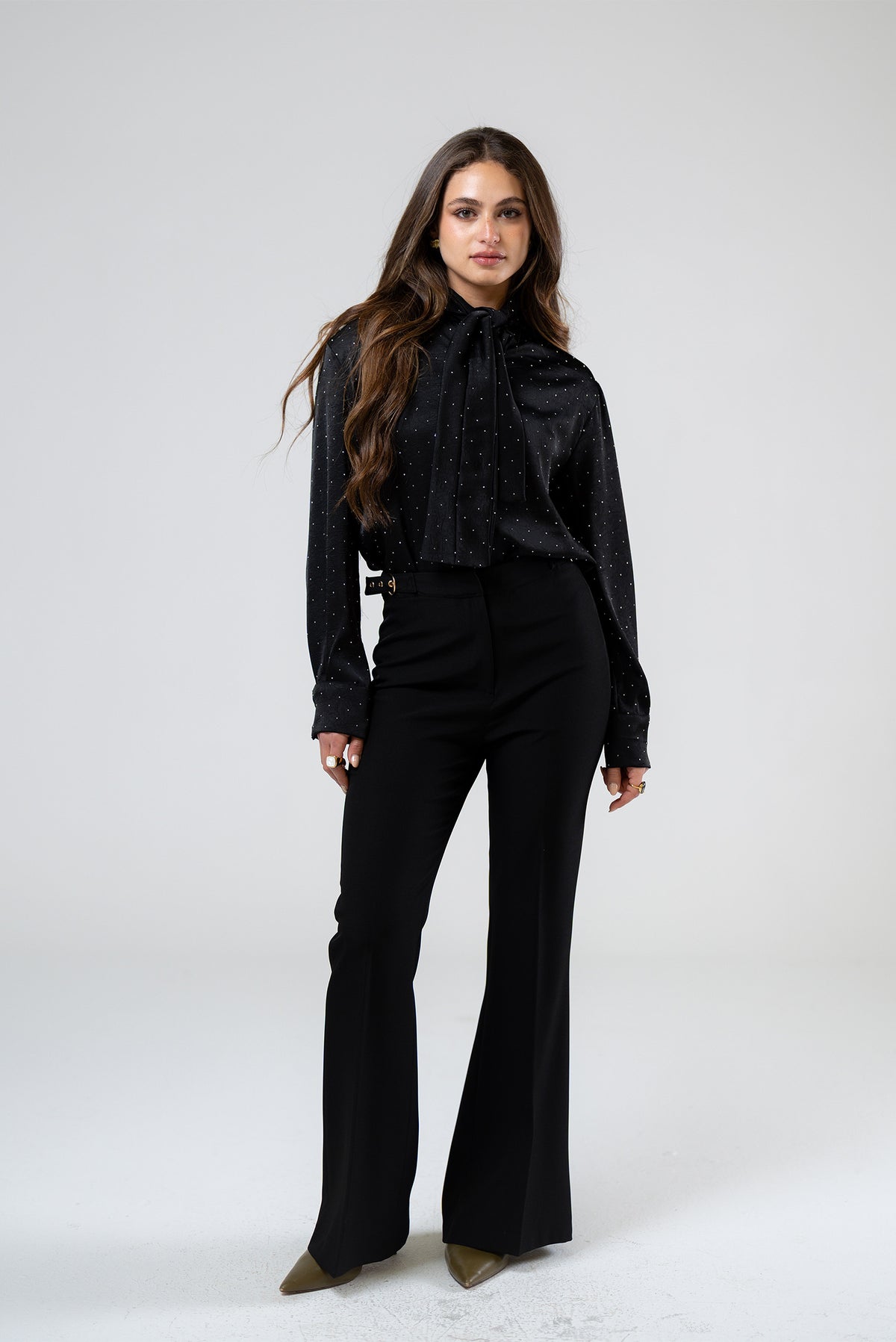 Tie-Neck Blouse