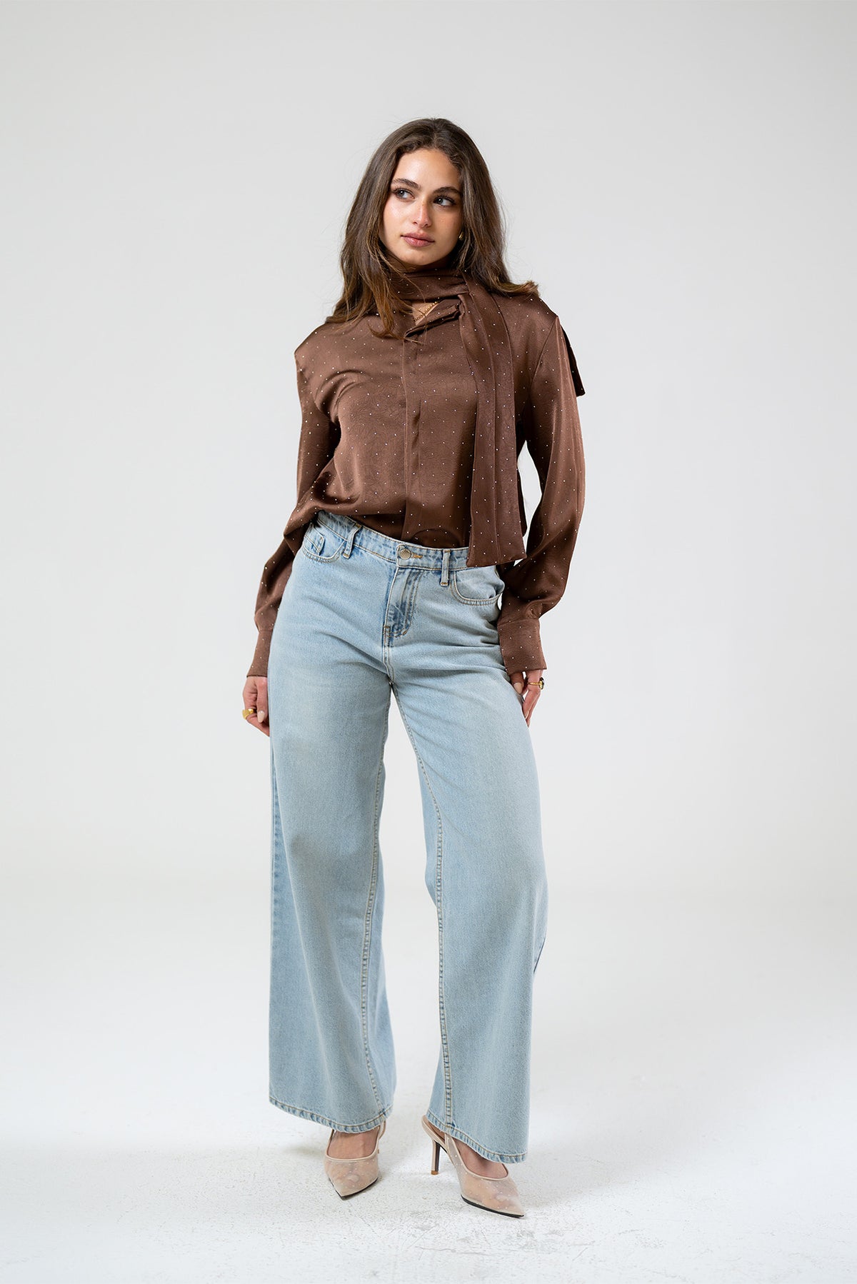 Tie-Neck Blouse