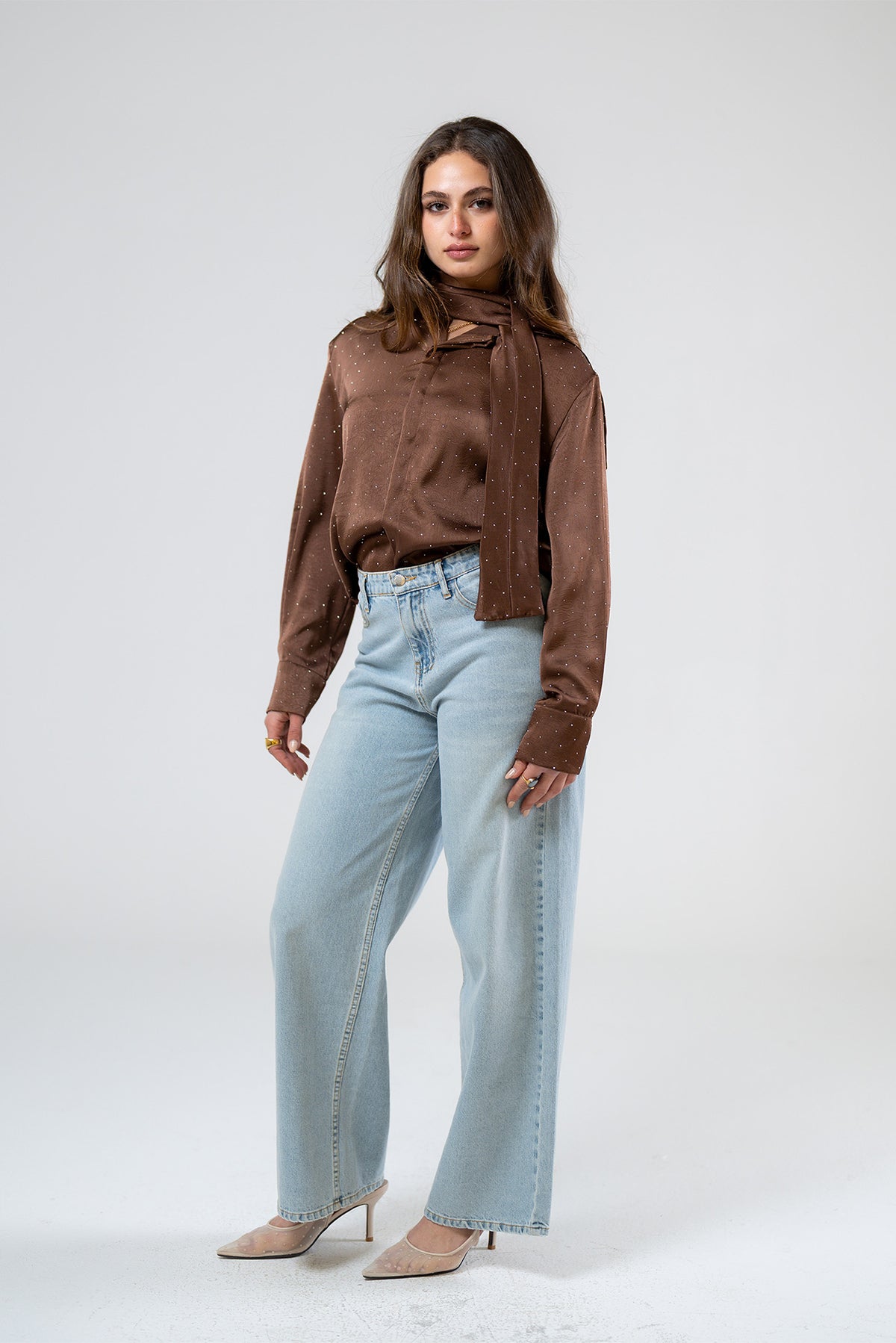 Tie-Neck Blouse