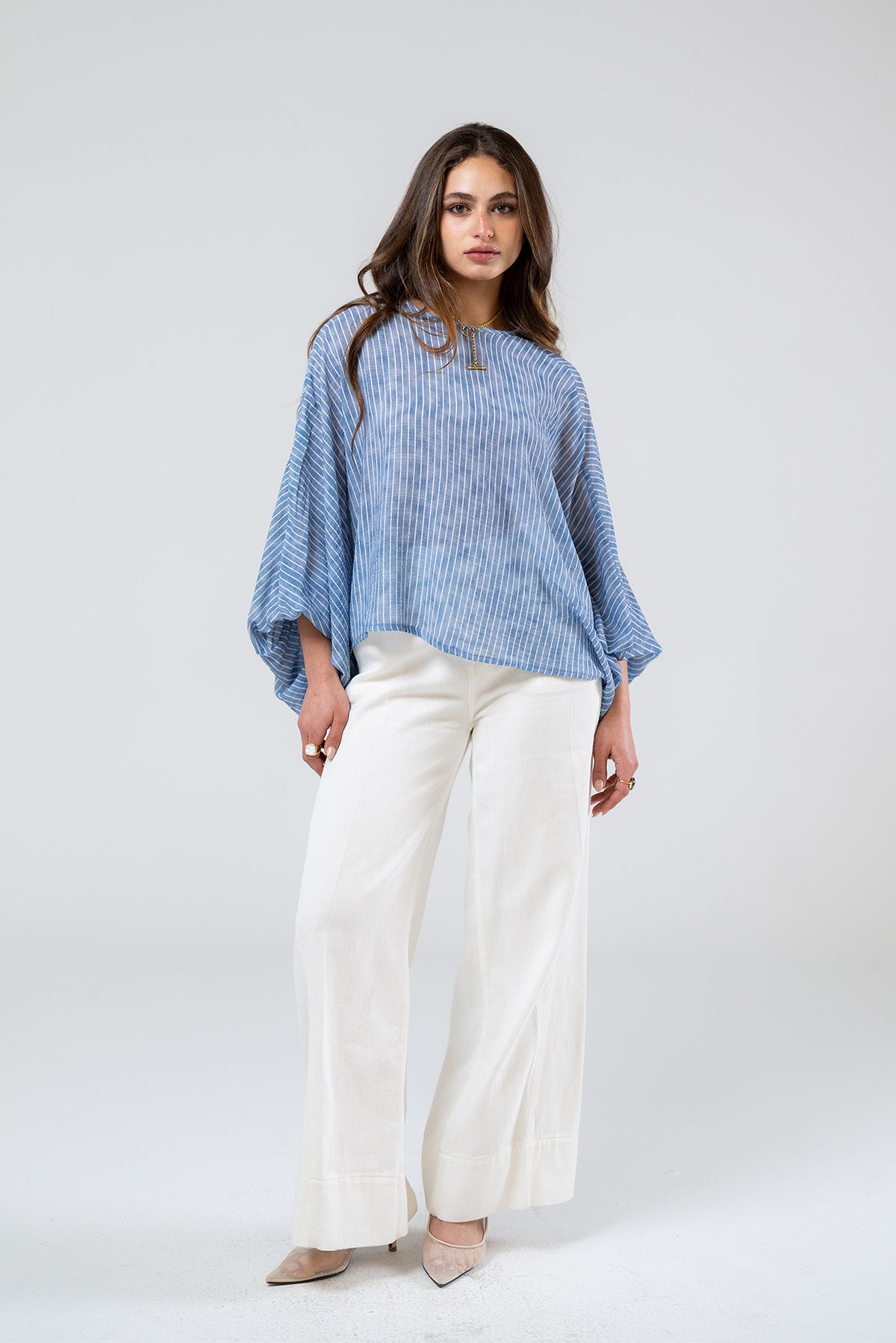 Striped Relaxed Blouse