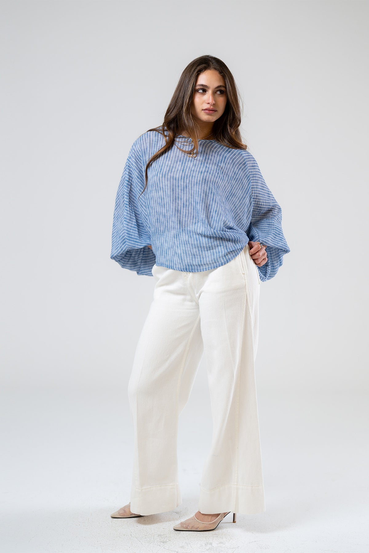 Striped Relaxed Blouse
