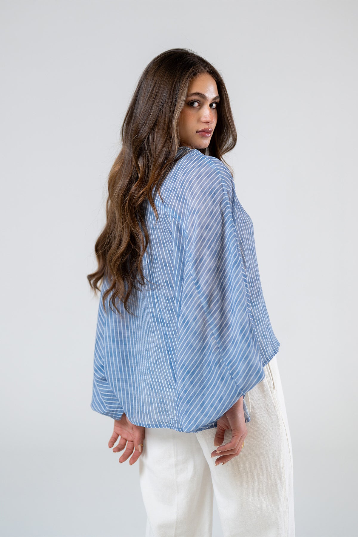 Striped Relaxed Blouse