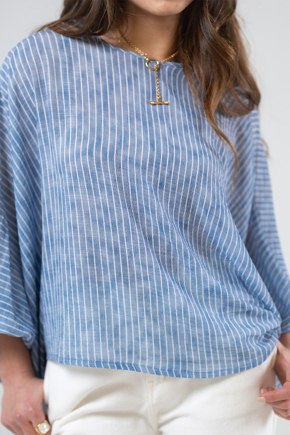 Striped Relaxed Blouse