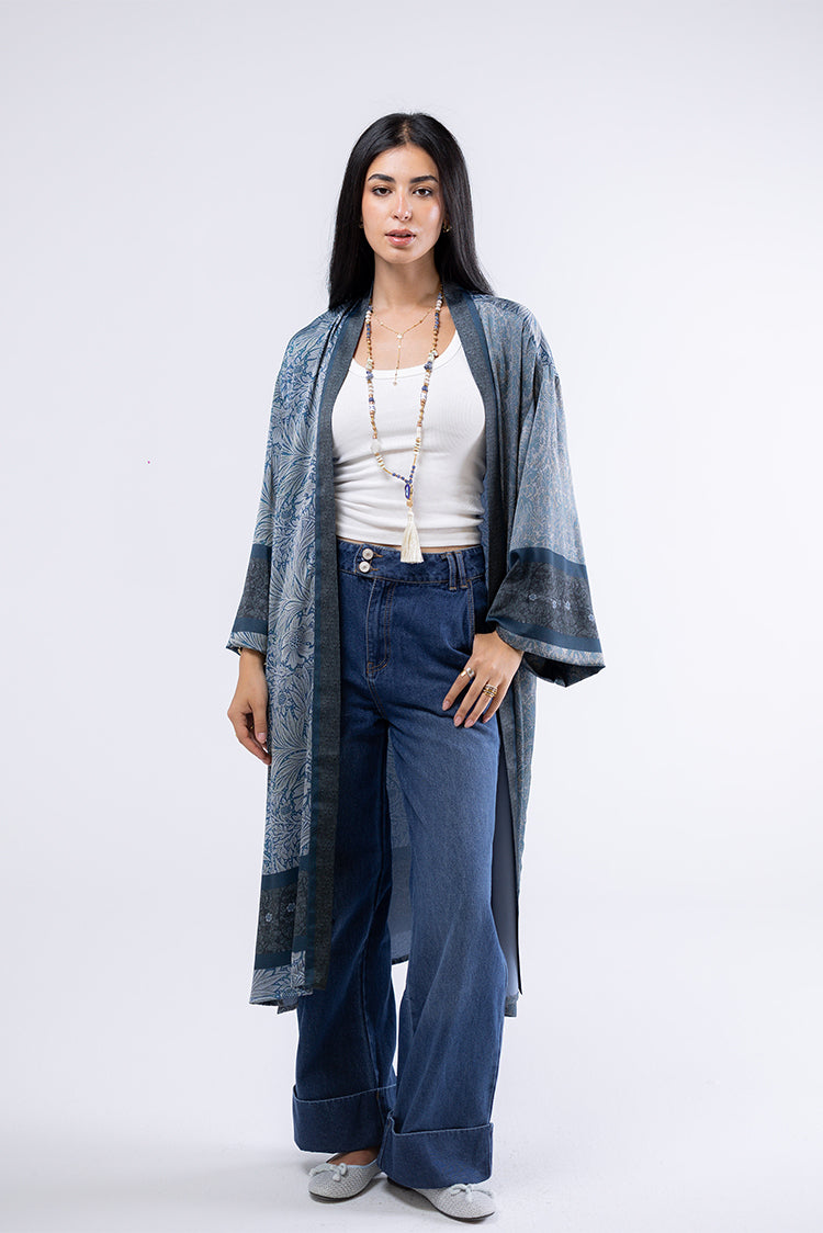Ocean Bloom Kimono