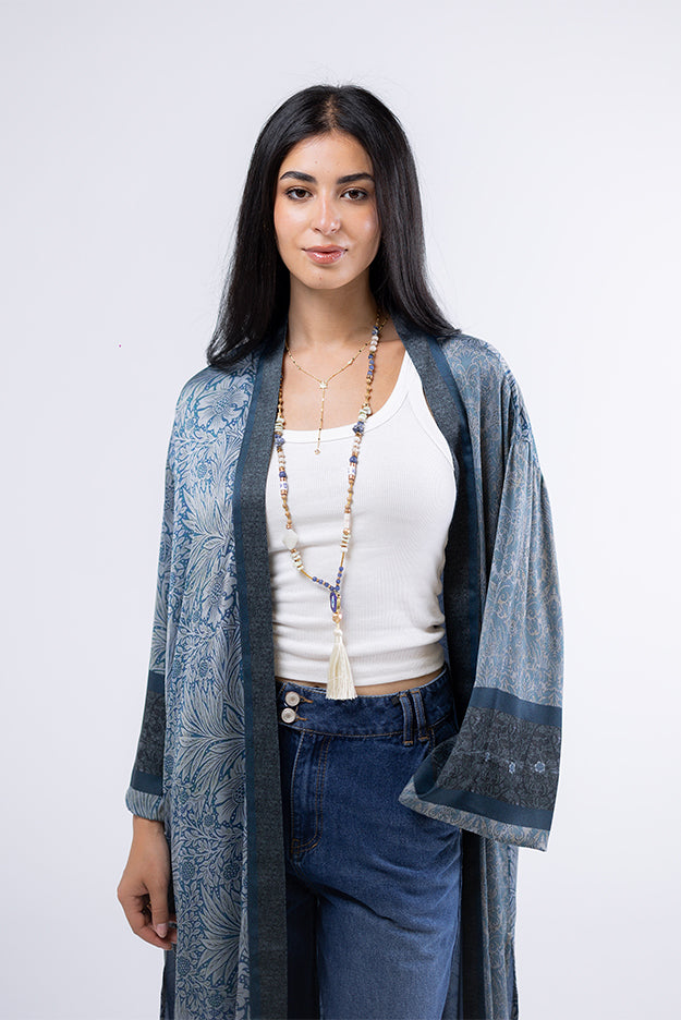 Ocean Bloom Kimono