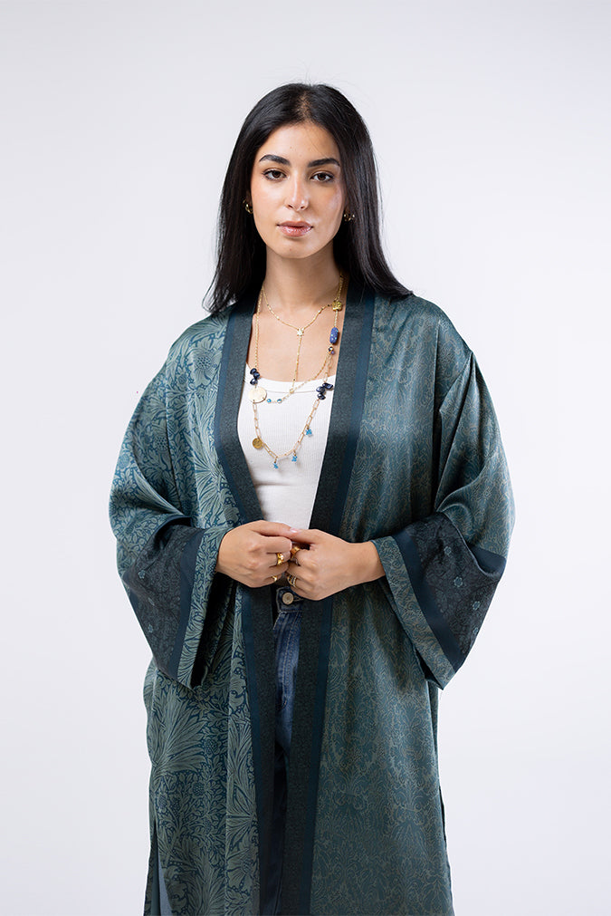 Ocean Bloom Kimono