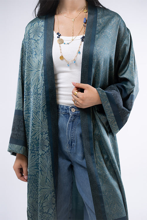 Ocean Bloom Kimono