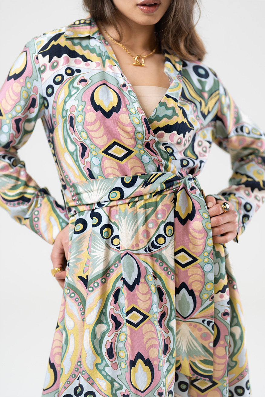 Maxi Wrap Dress