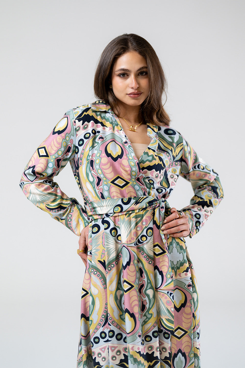 Maxi Wrap Dress