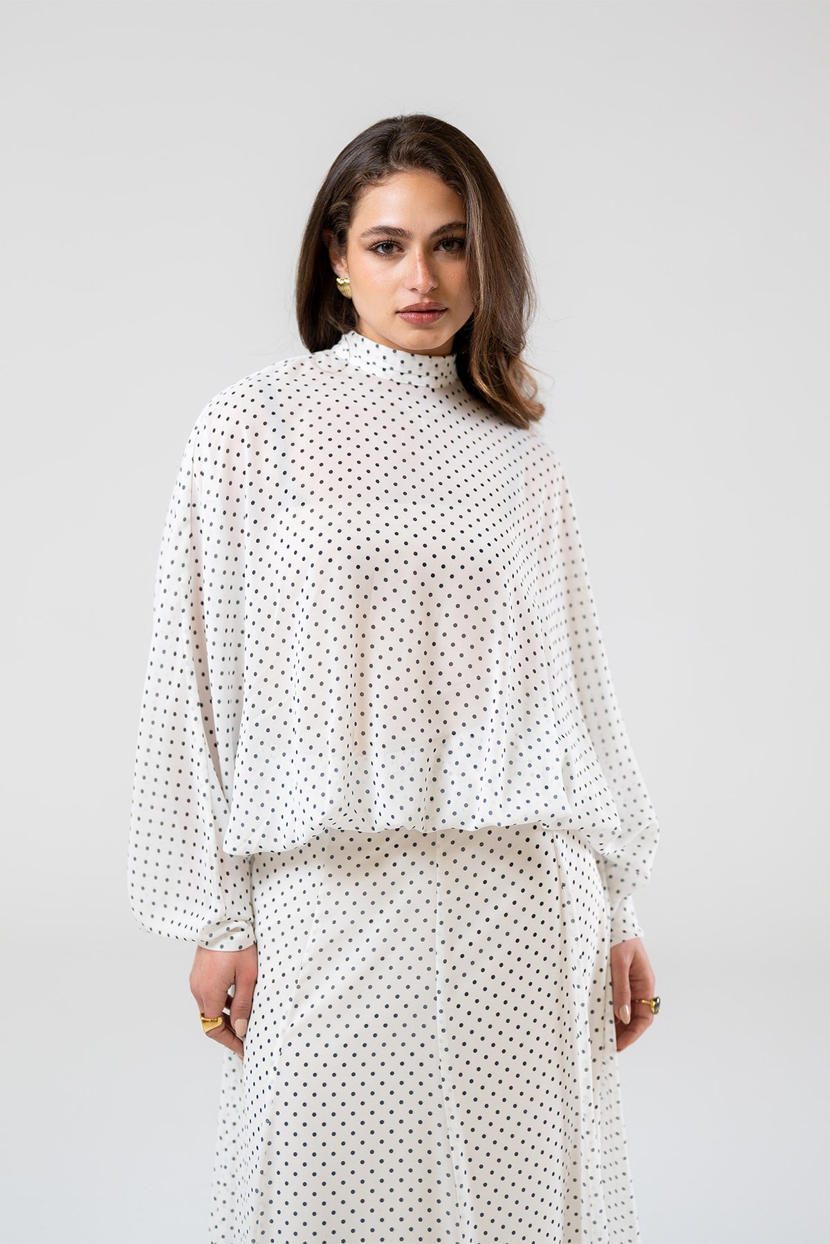 Polka Dot Blouse
