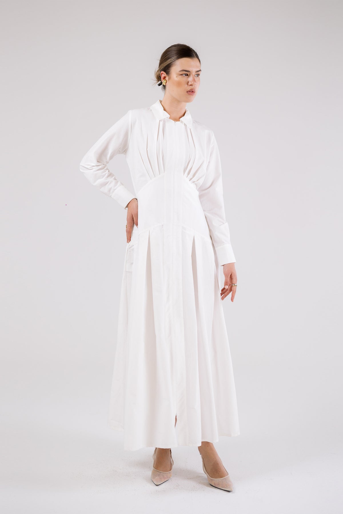 Timeless Ivory Maxi Dress