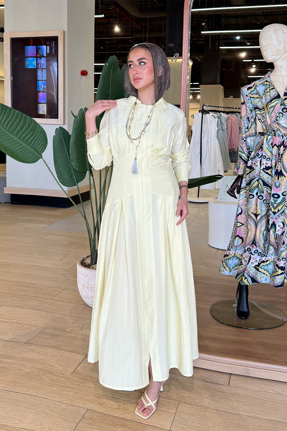Timeless Ivory Maxi Dress