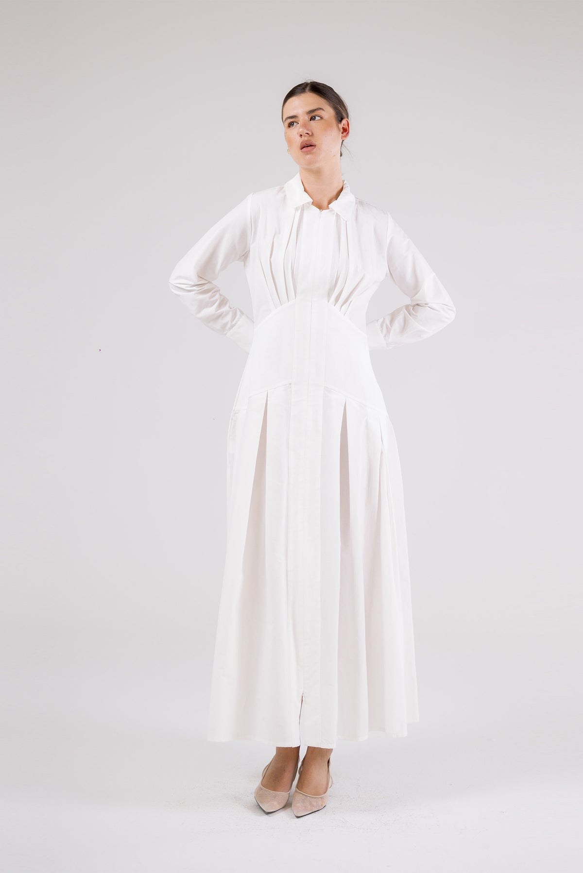 Timeless Ivory Maxi Dress