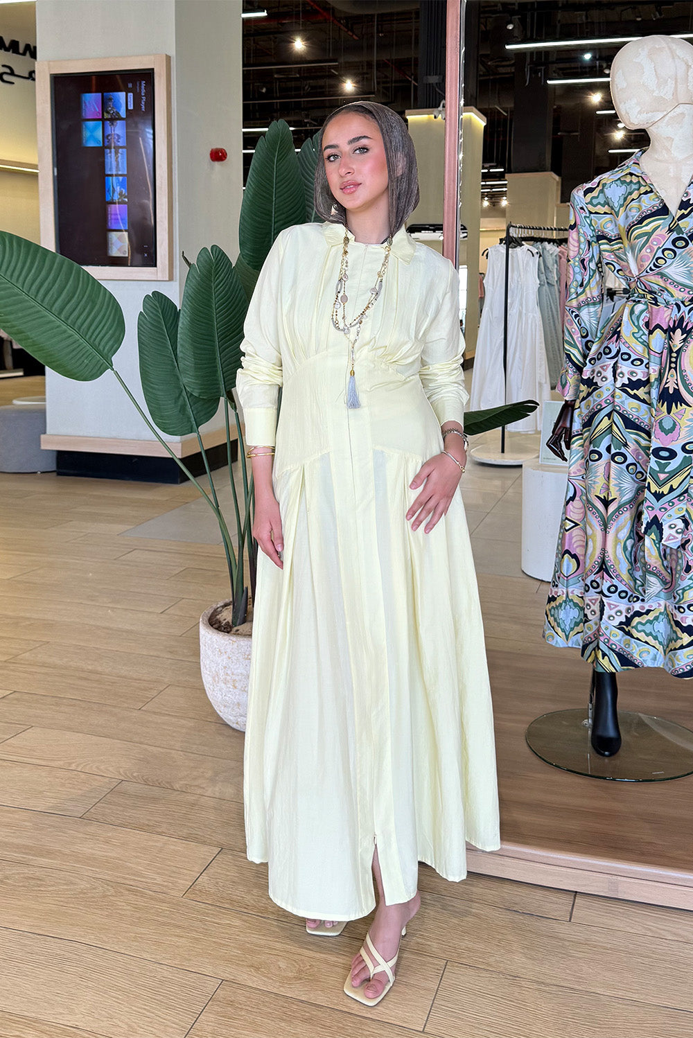 Timeless Ivory Maxi Dress