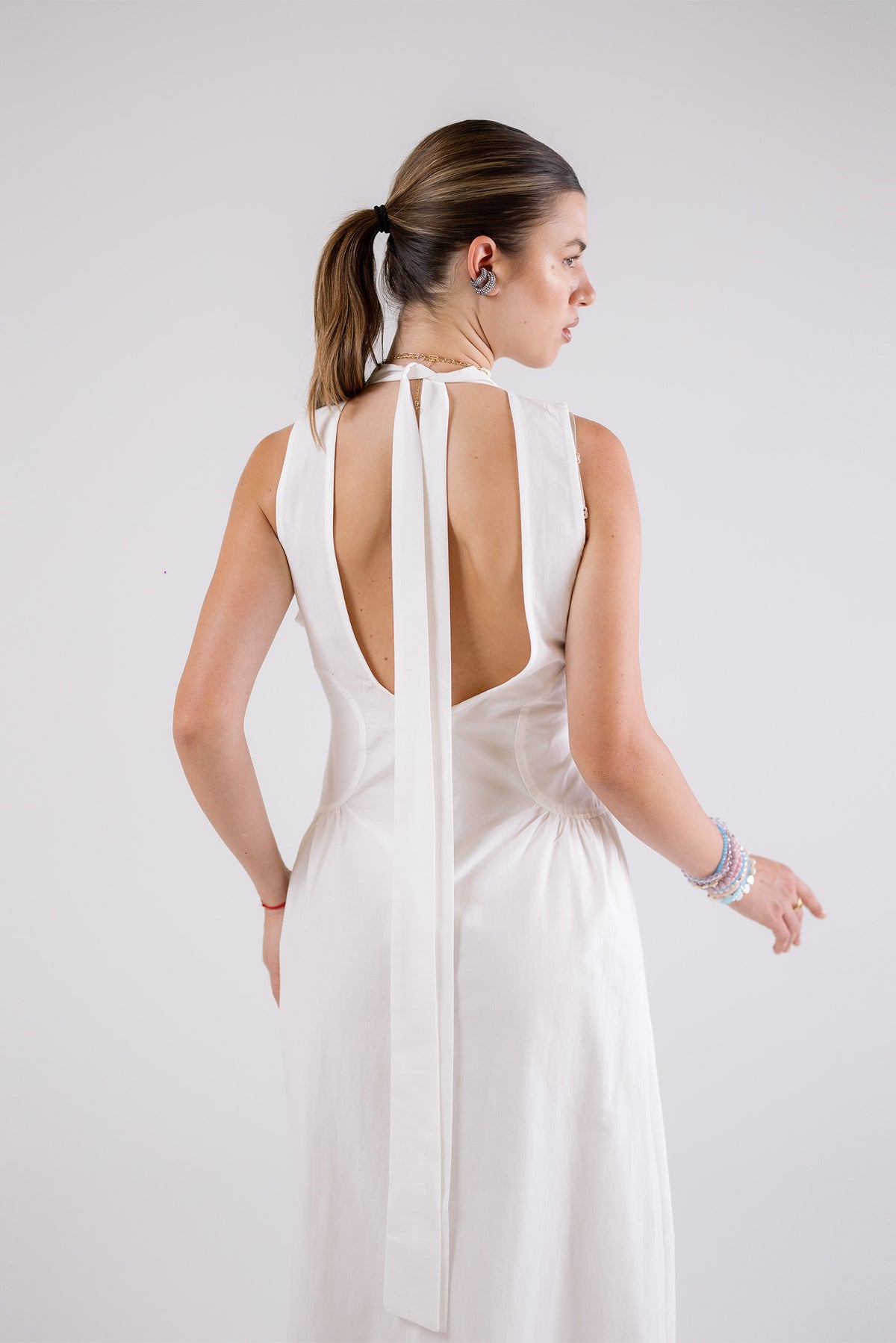 Sleeveless Midi Dress