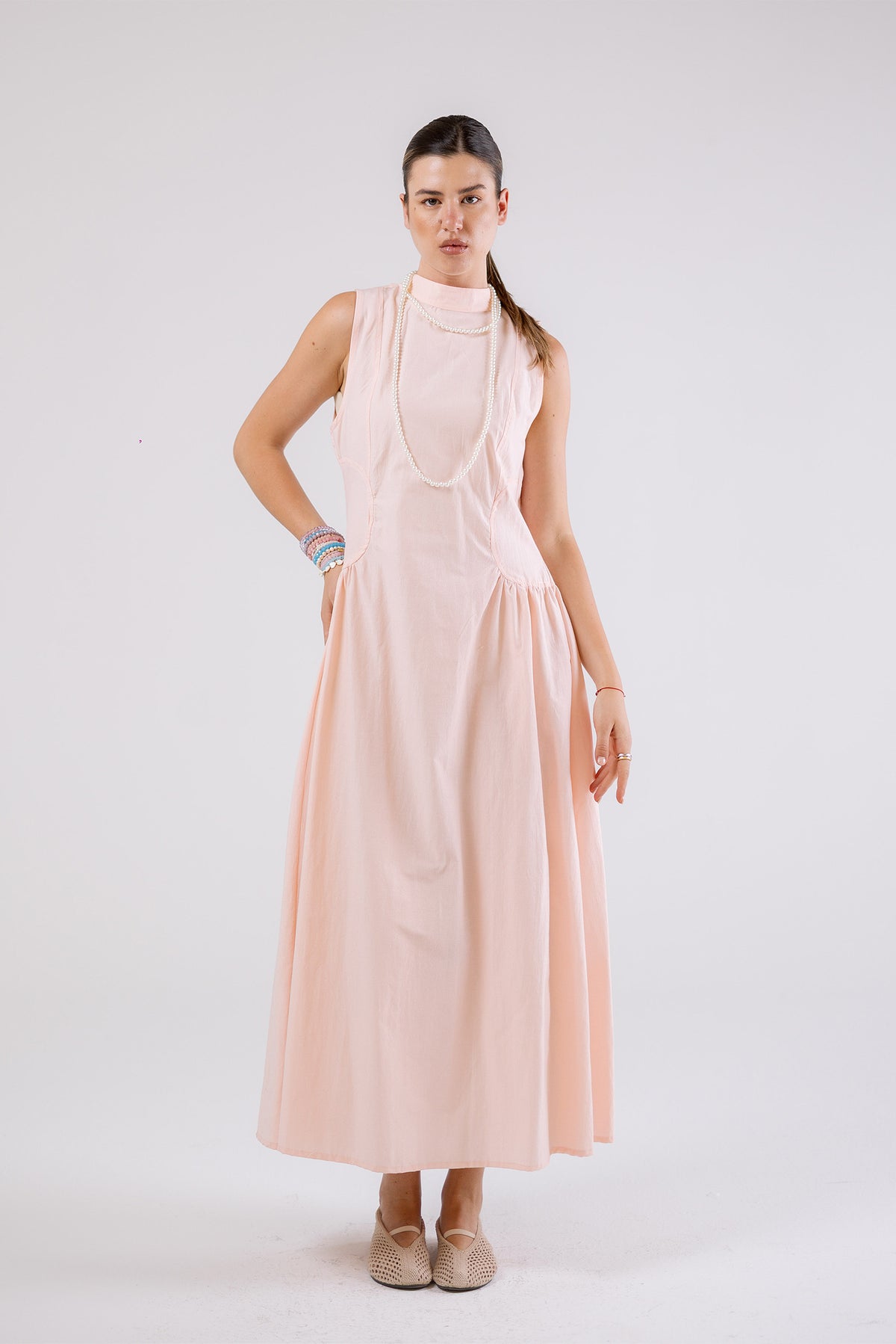 Sleeveless Midi Dress